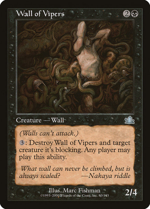 Wall of Vipers  (Foil)