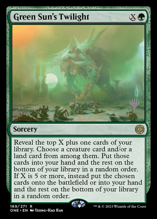 Green Sun's Twilight (Foil)