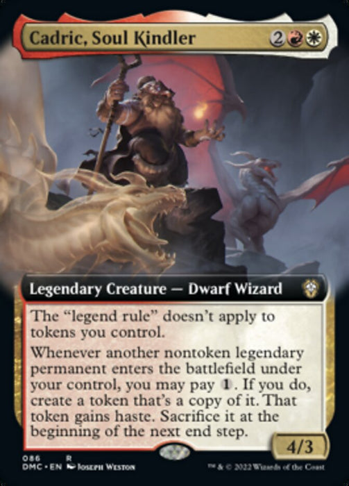 Cadric, Soul Kindler - Extended Art- Legendary