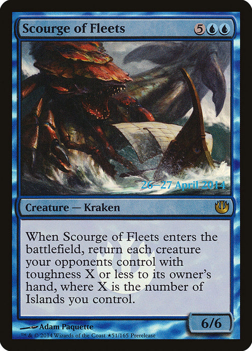 Scourge of Fleets  (Foil)