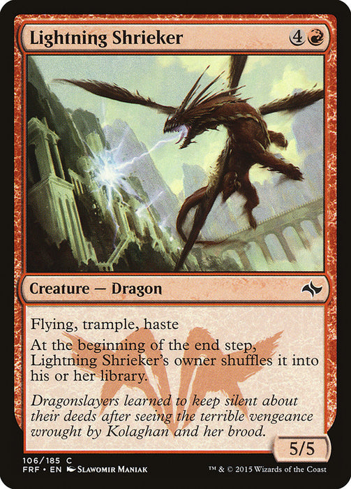 Lightning Shrieker  (Foil)