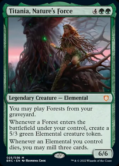 Titania, Nature's Force (Foil)