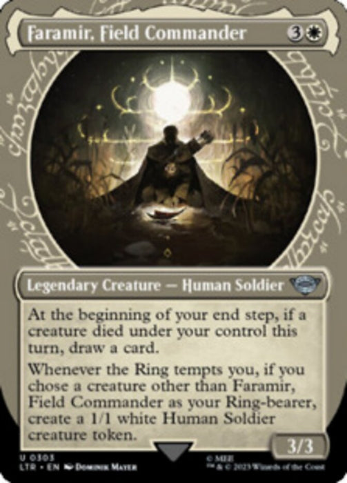Faramir, Field Commander - Borderless - Legendary- Showcase (Foil)