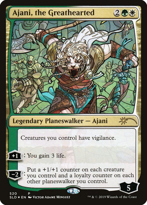 Ajani, le Grand Cœur (Foil)