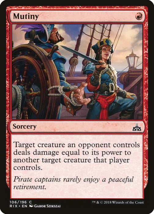 Mutiny  (Foil)