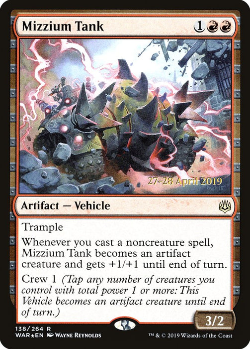 Mizzium Tank  (Foil)
