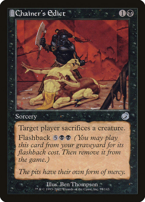 Chainer's Edict  - Tombstone (Foil)