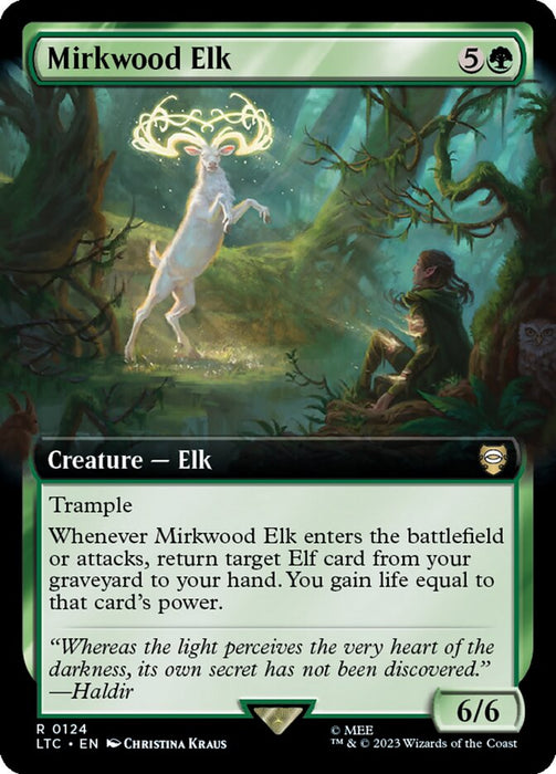 Mirkwood Elk - Extended Art