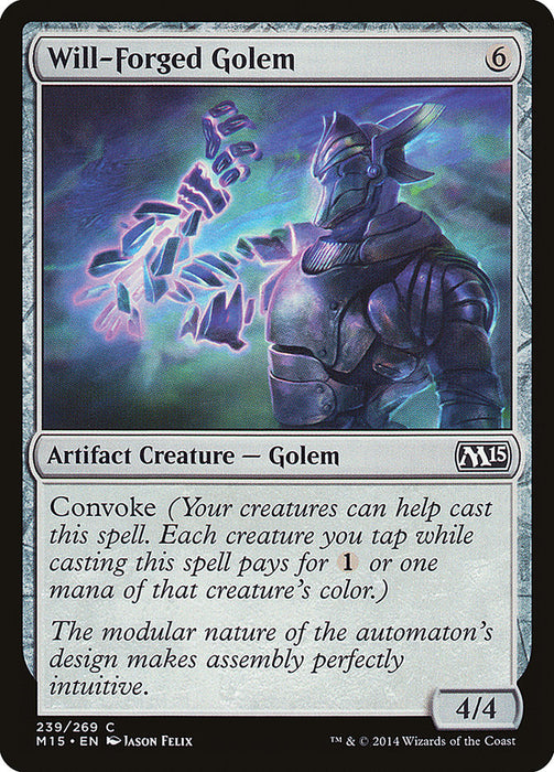 Will-Forged Golem  (Foil)