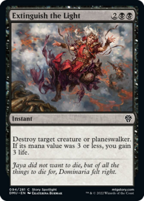 Extinguish the Light (Foil)