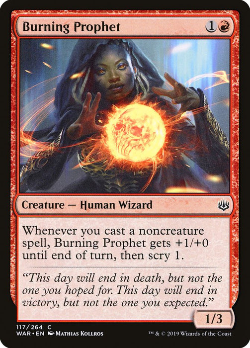 Burning Prophet  (Foil)