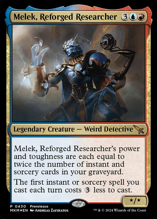Melek, Reforged Researcher - Legendary (Foil)