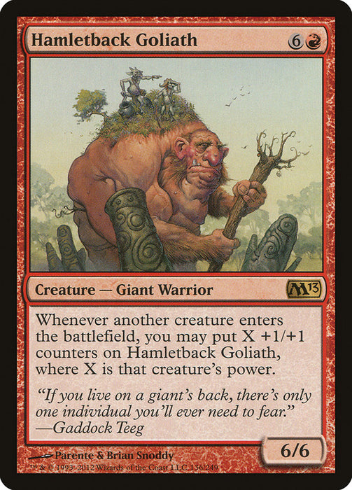 Hamletback Goliath  (Foil)