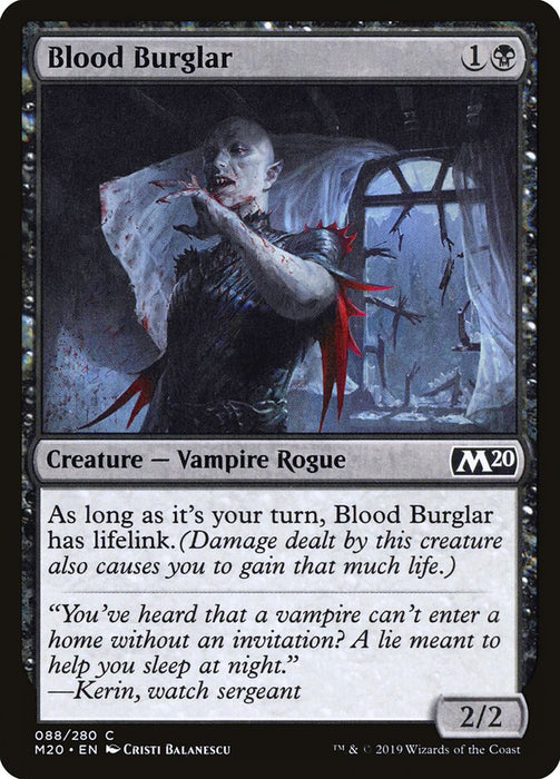 Blood Burglar  (Foil)