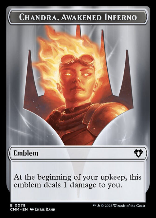 Chandra, Awakened Inferno Emblem (Foil)
