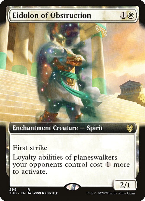 Eidolon of Obstruction  - Extended Art - Nyxtouched (Foil)