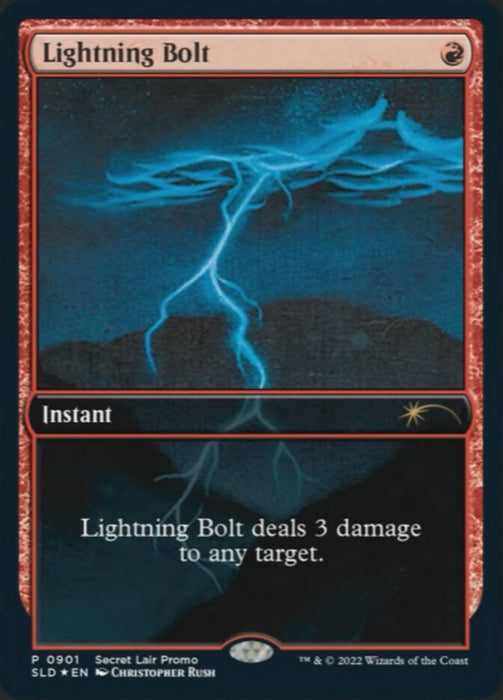 Lightning Bolt - Full Art - Inverted- Fullart (Foil)