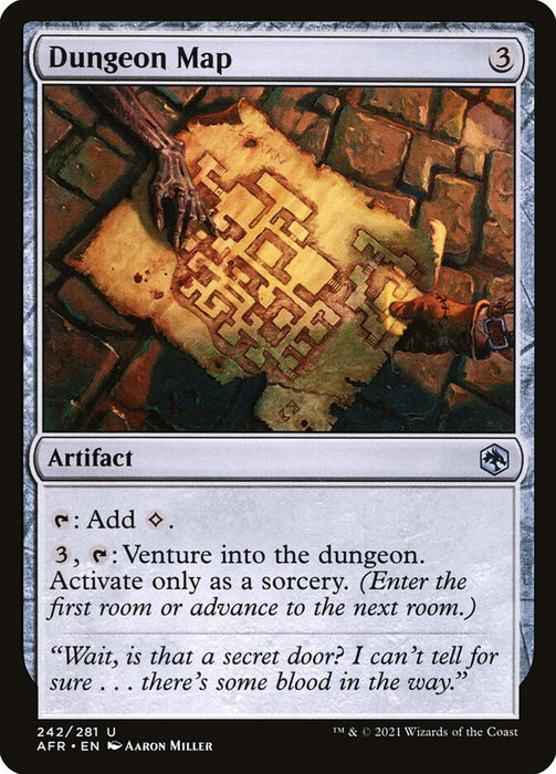 Dungeon Map  (Foil)