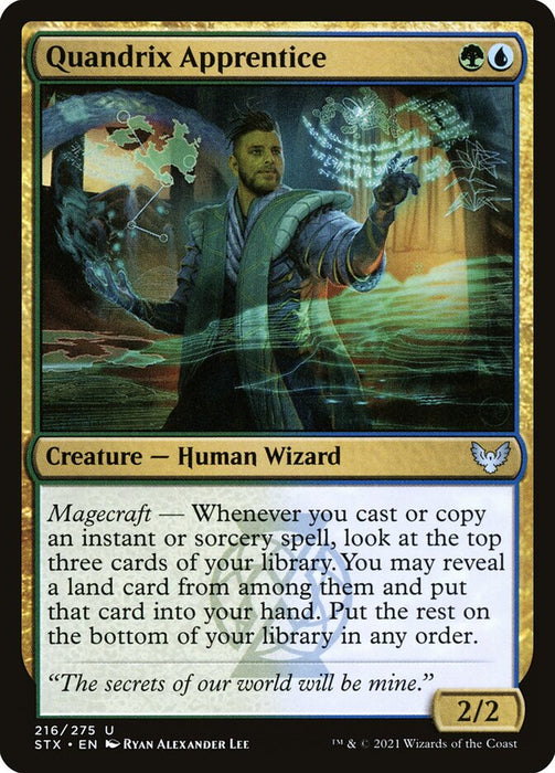 Quandrix Apprentice  (Foil)