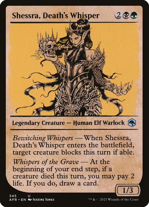 Shessra, Death's Whisper  - Showcase - Legendary (Foil)