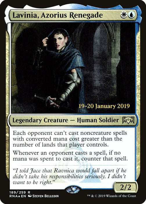 Lavinia, Azorius Renegade  - Legendary (Foil)