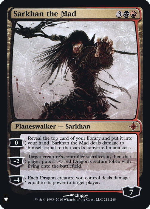 Sarkhan the Mad (Foil)