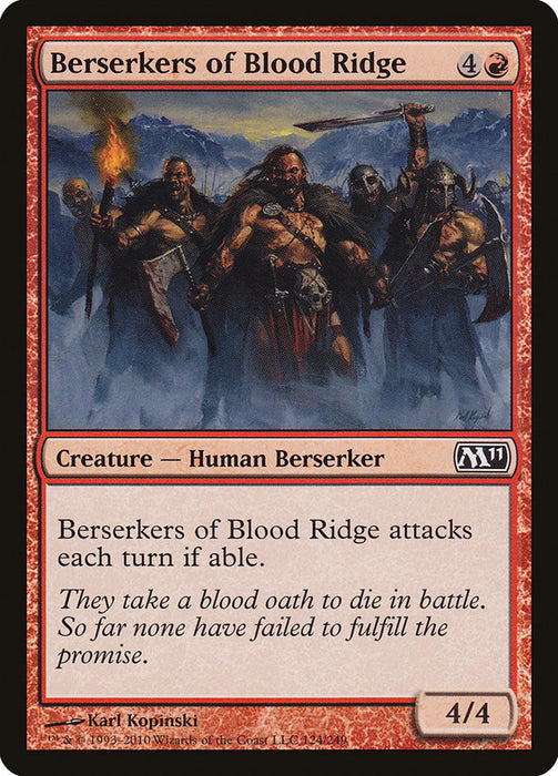 Berserkers of Blood Ridge  (Foil)