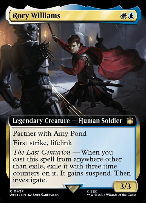 Rory Williams - Legendary- Extended Art