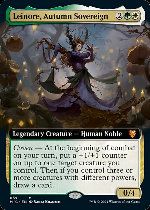 Leinore, Autumn Sovereign  - Legendary - Extended Art