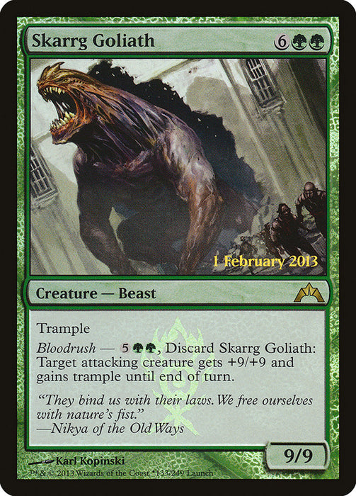 Skarrg Goliath  (Foil)