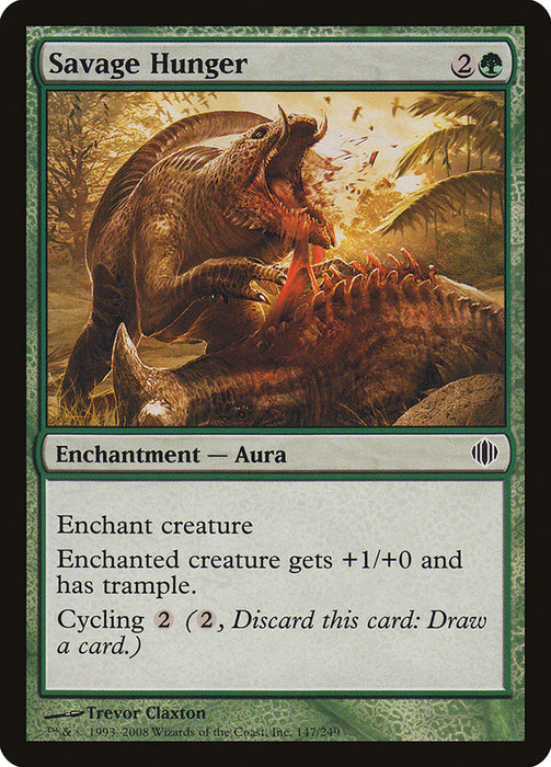 Savage Hunger  (Foil)