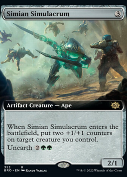Simian Simulacrum - Extended Art