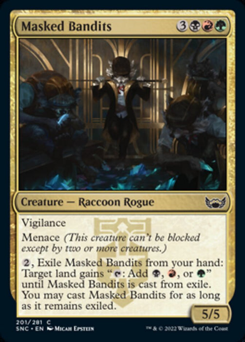 Masked Bandits  (Foil)