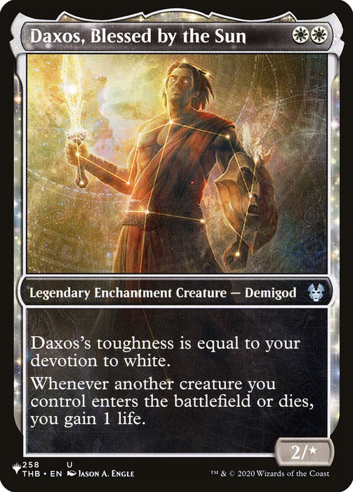 Daxos, Blessed by the Sun  - Nyxtouched - Showcase - Legendary