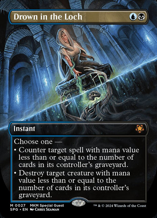 Drown in the Loch - Borderless - Inverted