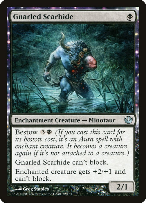 Gnarled Scarhide  - Nyxtouched (Foil)