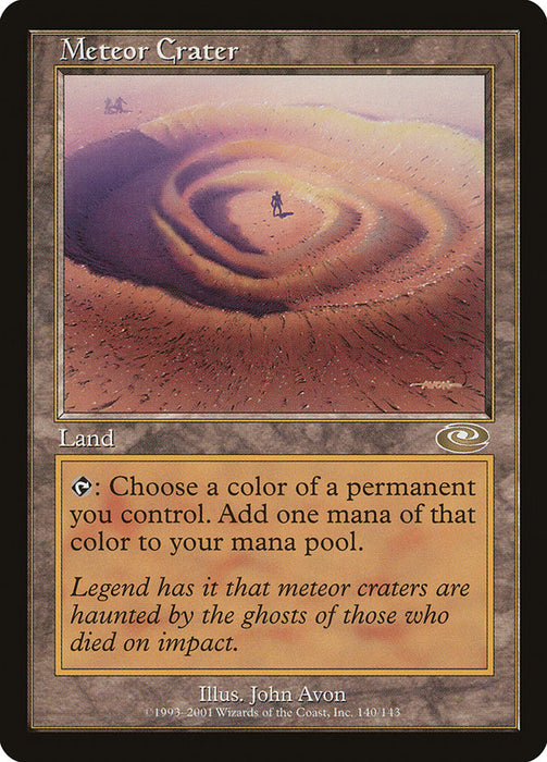 Meteor Crater  (Foil)