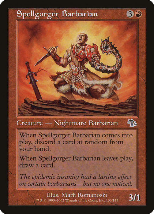 Spellgorger Barbarian  (Foil)