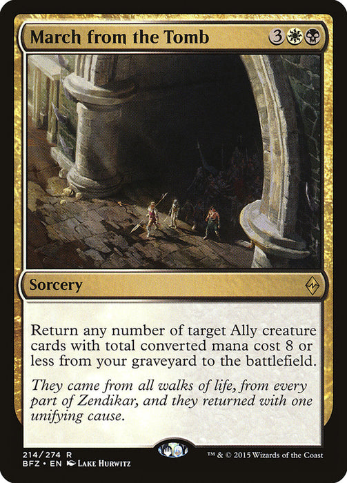 March from the Tomb  (Foil)