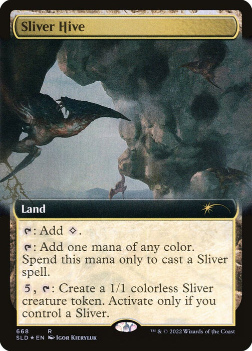 Sliver Hive - Extended Art (Foil)