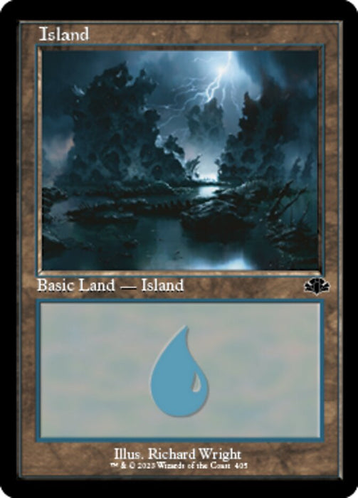 Island - Retro Frame