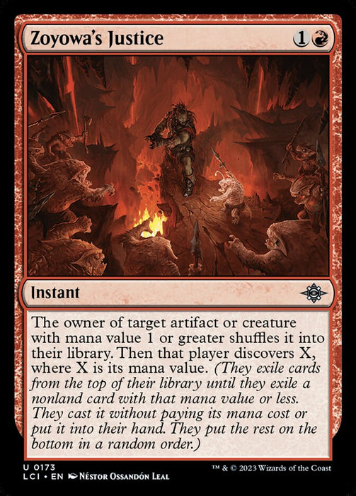 Zoyowa's Justice (Foil)