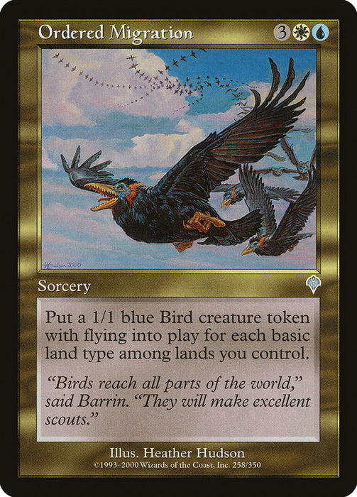 Ordered Migration  (Foil)