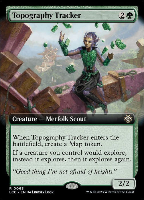 Topography Tracker - Extended Art
