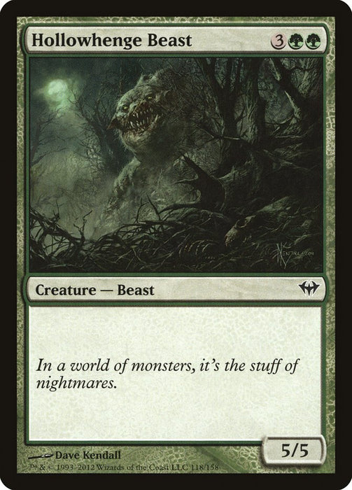 Hollowhenge Beast  (Foil)