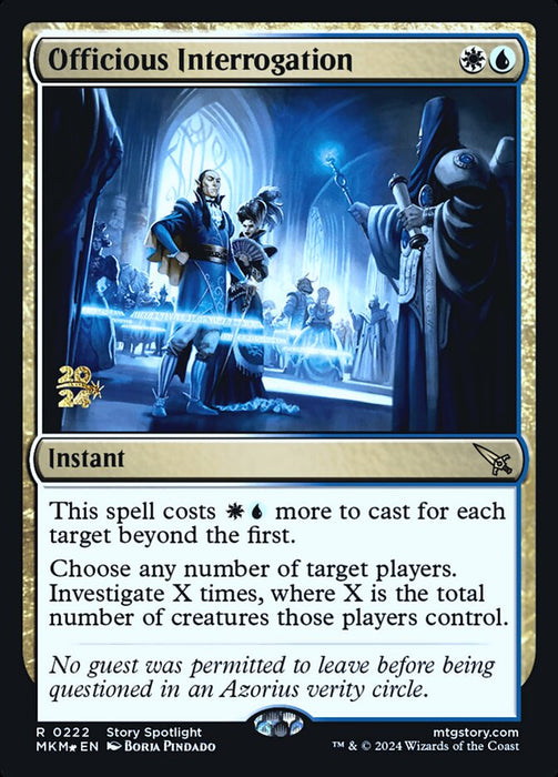 Officious Interrogation (Foil)