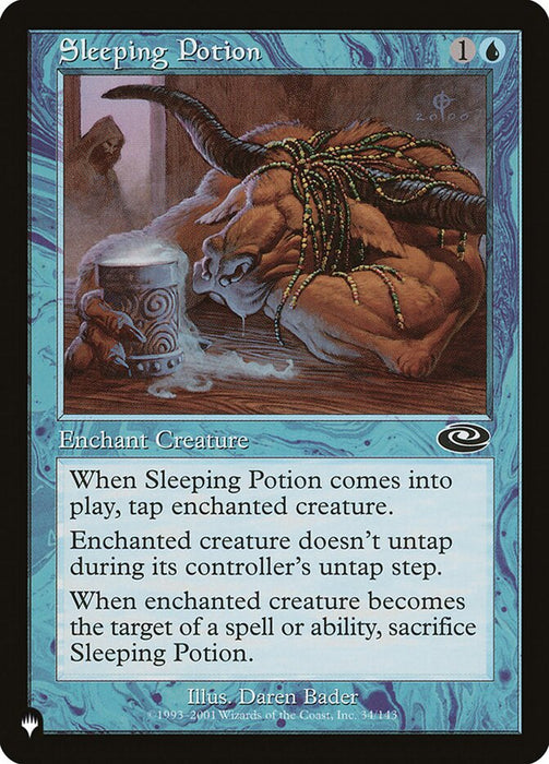 Sleeping Potion - Retro Frame