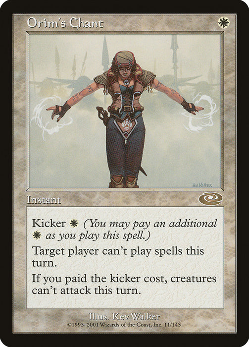 Orim's Chant  (Foil)
