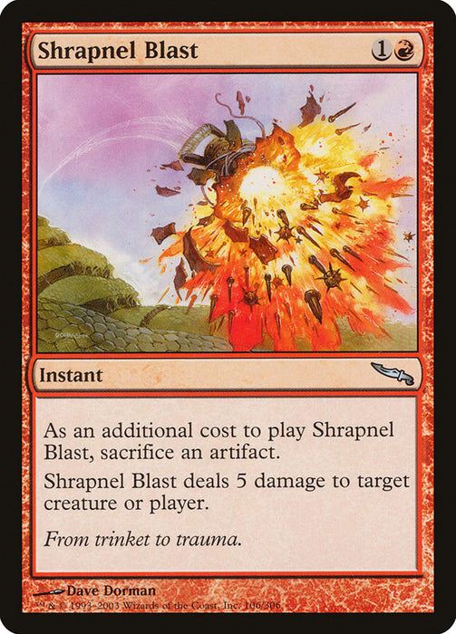 Shrapnel Blast  (Foil)