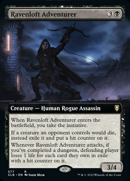 Ravenloft Adventurer  - Extended Art